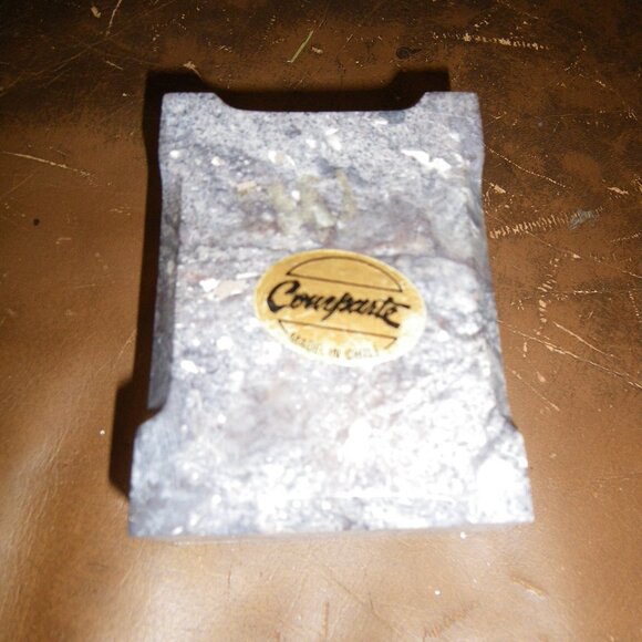 Vintage Small Charming Stone Jewlery Trinket Box - Made in Chile - Picture 4 of 4